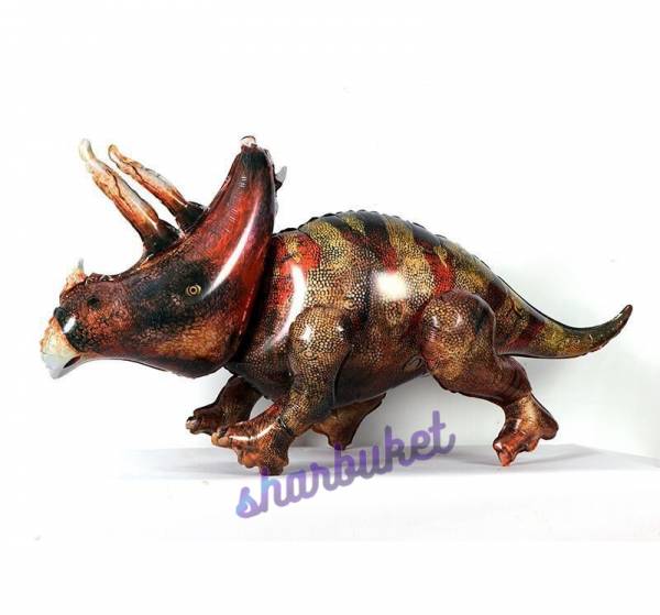 Шар Ходячая Фигура, Динозавр Трицератопс 53/135 см