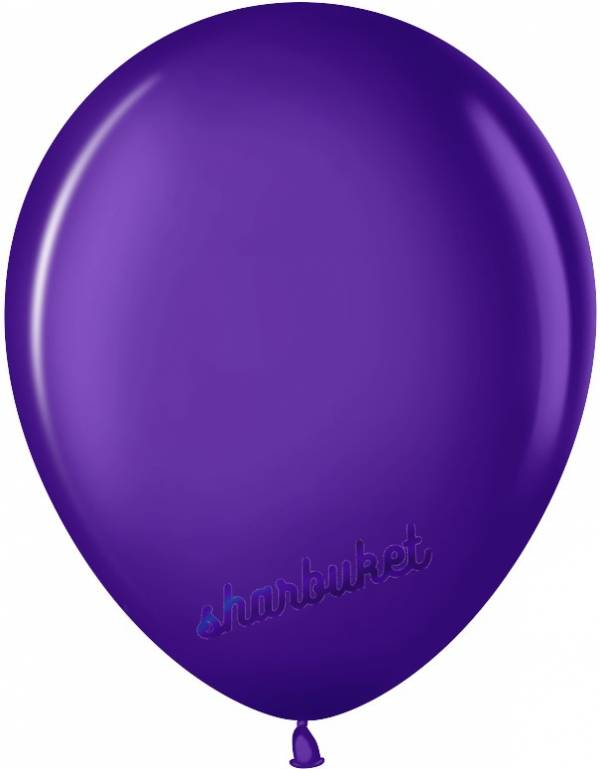Шар Фиолетовый, пастель 12/30 см